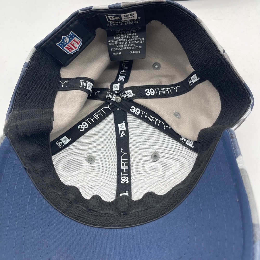 New Era 39THIRTY Dallas Cowboys Mens S/M Gray Cap Digi Camo NFL Stretch Fit Hat - Picture 9 of 9